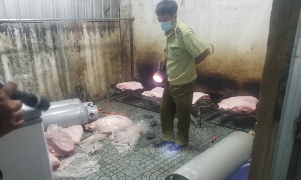 Bình Phước: Phát hiện, ngăn chặn kịp thời 664 kg thịt lợn không qua kiểm dịch