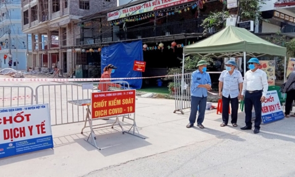 Bắc Giang: Đề nghị Bộ Y tế hỗ trợ 200.000 bộ test nhanh