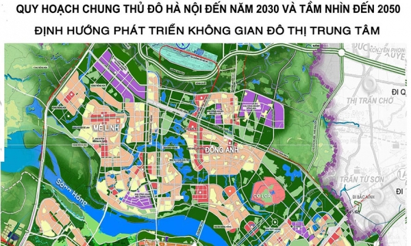 Hà Nội: Điều chỉnh tổng thể quy hoạch chung xây dựng Thủ đô