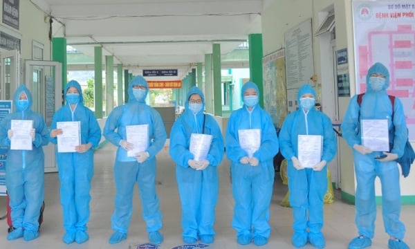 Đà Nẵng thêm 7 bệnh nhân Covid-19 khỏi bệnh và xuất viện