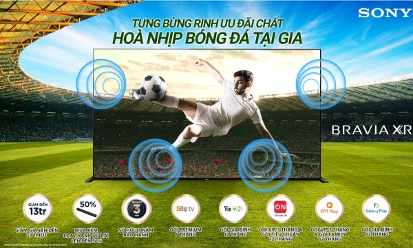 Sony Việt Nam ra mắt chương trình khuyến mãi hấp dẫn chào đón Giải vô địch bóng đá Châu Âu 2021