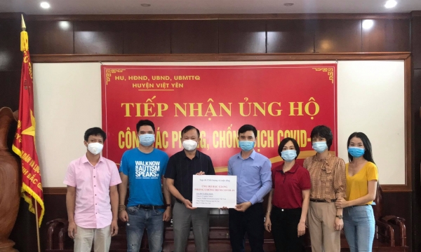 Tạp chí Chất lượng và Cuộc sống đồng hành cùng doanh nghiệp hỗ trợ Bắc Giang phòng, chống dịch covid-19