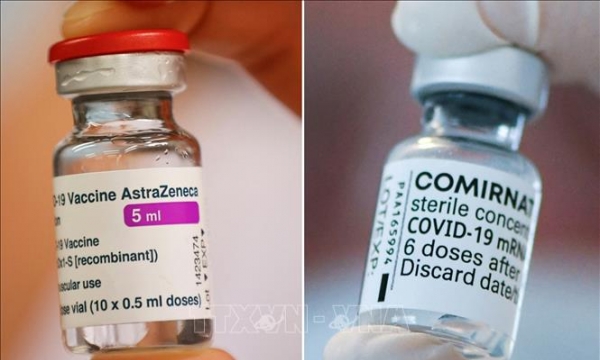 Đức phối hợp hai vaccine Pfizer - AstraZeneca để tạo miễn dịch mạnh hơn