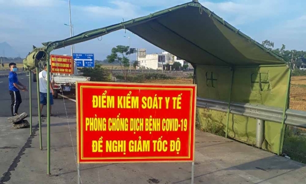 Quảng Ngãi tái kích hoạt 4 chốt kiểm tra y tế, dừng vận tải khách tuyến Quảng Ngãi - Đà Nẵng