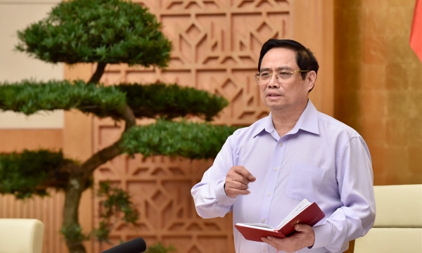 Thủ tướng Chính phủ Phạm Minh Chính chủ trì Hội nghị trực tuyến của Chính phủ với các địa phương