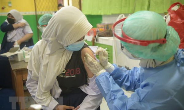 WHO: Indonesia đã đạt mục tiêu tiêm vaccine ngừa COVID-19
