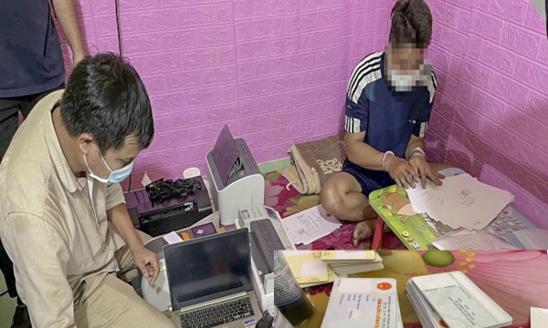 Quảng Nam: Phá đường dây mua bán, làm giả giấy tờ, bằng cấp liên tỉnh