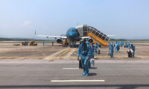 Hàng không Việt thí điểm cách ly 7 ngày với công dân từ Hoa Kỳ về nước