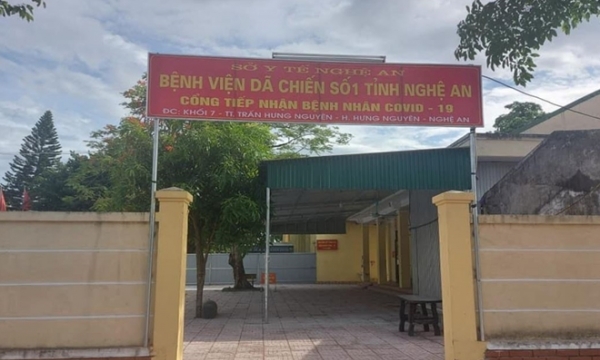 Nghệ An: Dừng hoạt động các bệnh viện dã chiến trong phòng, chống dịch Covid-19