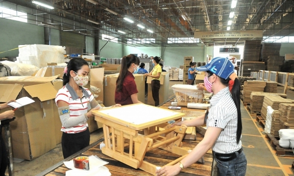Nhiều doanh nghiệp gỗ đã ổn định sản xuất