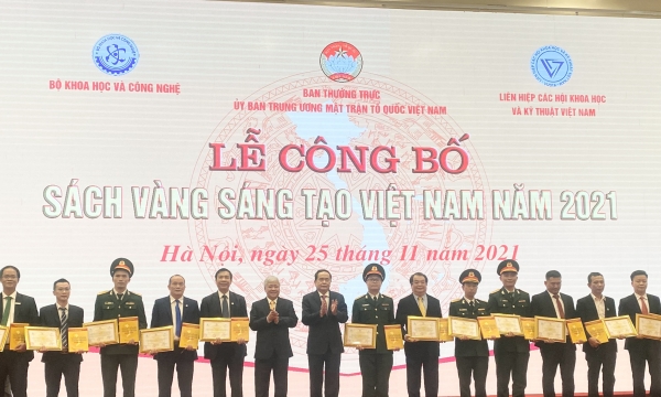 Sách vàng Sáng tạo Việt Nam: Vinh danh 76 công trình tiêu biểu
