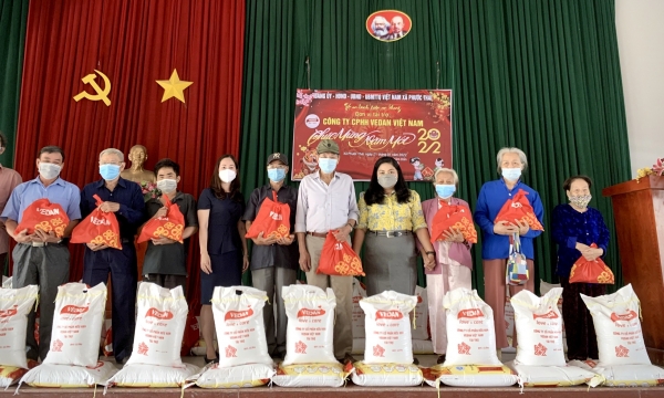 Vedan Việt Nam trao tặng 1000 phần quà tết cho người dân tỉnh Đồng Nai nhân dịp xuân Nhâm Dần