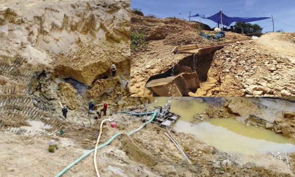 Quảng Nam cho phép 8 dự án khai thác vàng gốc ở Phước Sơn