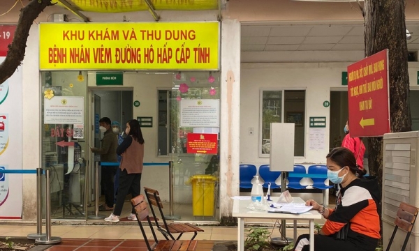 Phòng khám F0 cộng đồng đầu tiên tại Hà Nội