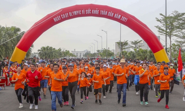 Đà Nẵng tổ chức Ngày chạy Olympic vì sức khỏe toàn dân năm 2022