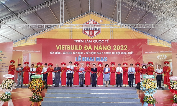 Khai mạc Triển lãm quốc tế Vietbuild Đà Nẵng 2022 với hơn 1.000 gian hàng