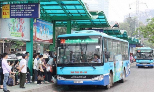 Hà Nội: Đề xuất bổ sung gần 2.700 điểm dừng xe buýt