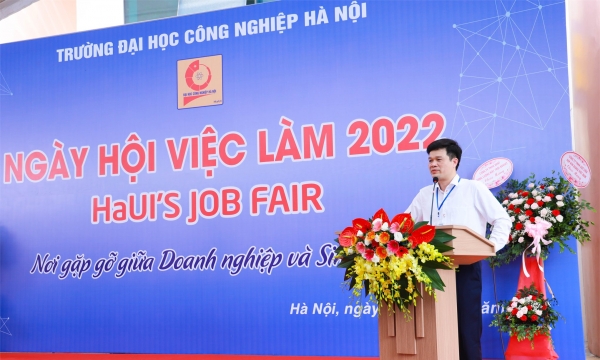 Trường Đại học Công nghiệp Hà Nội tổ chức ngày hội việc làm 2022