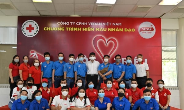“Hiến máu nhân đạo” – Chương trình được Vedan Việt Nam duy trì và phát huy