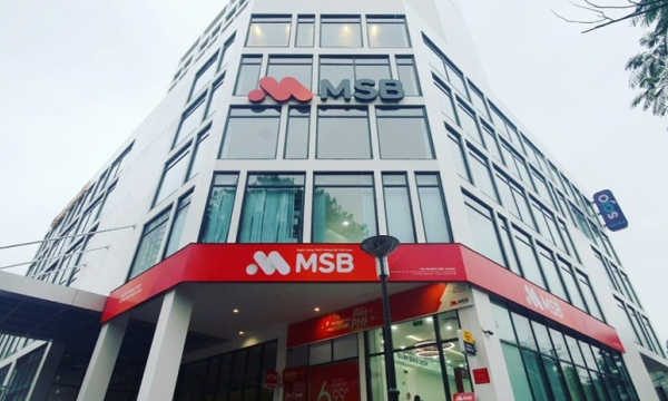 MSB báo lãi trước thuế 6 tháng hơn 3.300 tỷ đồng