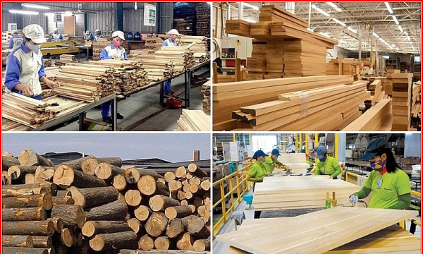 Xuất khẩu gỗ và lâm sản 7 tháng đầu năm 2022 ước đạt 10,42 tỷ USD