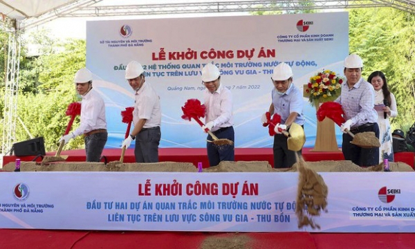Đà Nẵng: Xây dựng 2 hệ thống quan trắc nước tự động trên lưu vực sông Vu Gia - Thu Bồn