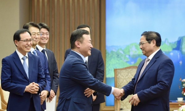 Thủ tướng tiếp Tổng Giám đốc Tập đoàn Samsung Điện tử
