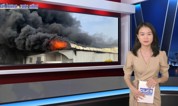 Bản tin Tâm điểm Chất lượng và cuộc sống: Cháy lớn tại khu công nghiệp Quang Minh, hàng chục xe chữa cháy được điều động dập lửa