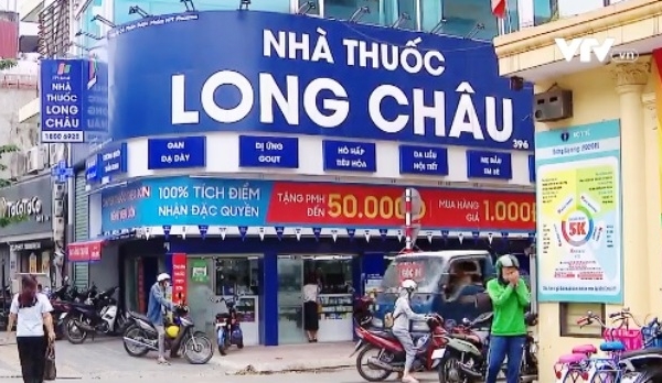 Một nhà thuốc Long Châu tại Hà Nội bị xử phạt do bán thuốc kê đơn khi không có đơn thuốc
