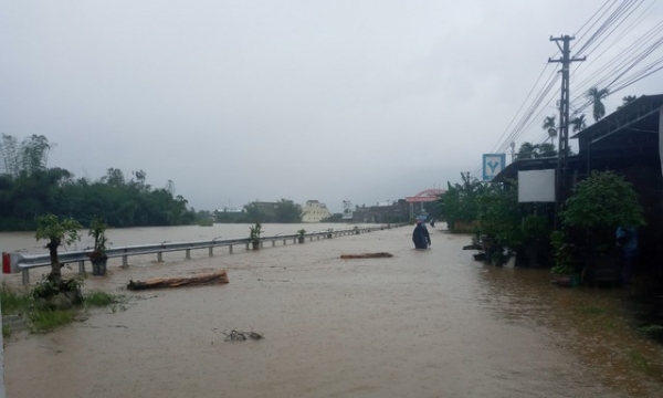 Chủ động ứng phó mưa lũ tại các tỉnh Trung Bộ