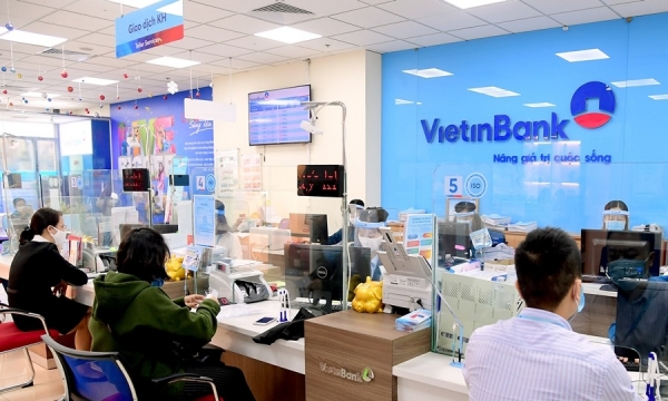 Lợi nhuận sau thuế của VietinBank tăng 13% so với cùng kỳ