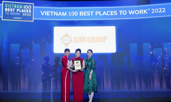 Sun Group nằm trong top 30 nơi làm việc tốt nhất Việt Nam
