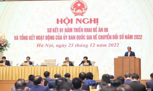 Thủ tướng Chính phủ Phạm Minh Chính:  Phải xác định chuyển đổi số là quá trình chuyển đổi cả về tư duy, nhận thức và hành động