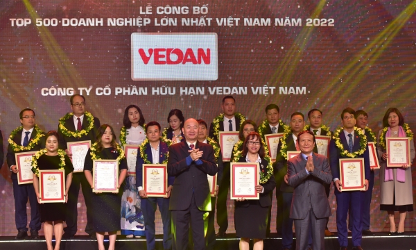 Vedan Việt Nam giữ vững ngôi vị “Top 500 Doanh nghiệp lớn nhất Việt Nam” xuyên suốt một thập kỷ