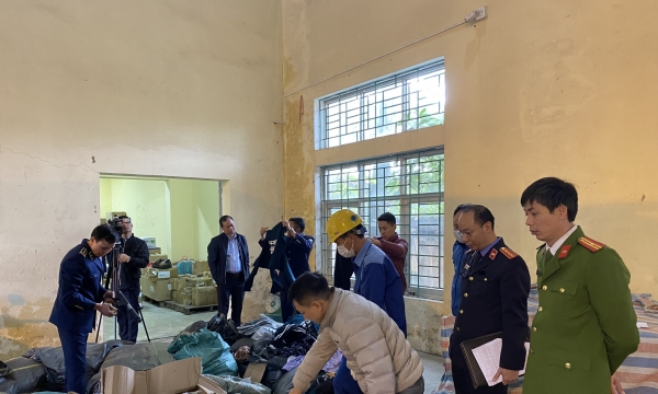 Bắc Ninh: Tiêu hủy gần 10.000 sản phẩm vi phạm