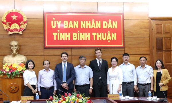 UBND tỉnh Bình Thuận làm việc với Đại sứ quán Đan Mạch tại Việt Nam, Liên danh nhà đầu tư Tập đoàn T&T và Tập đoàn Orsted