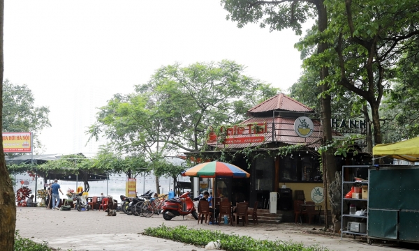 Hà Nội: Công viên rộng gần 6.000m2 bị “xẻ thịt” xuống cấp nghiêm trọng