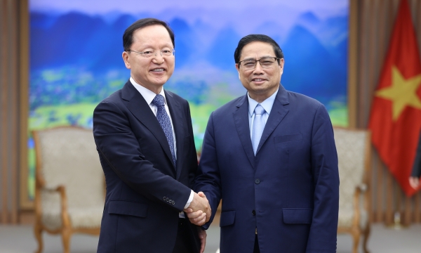 Thủ tướng tiếp Tổng Giám đốc phụ trách tài chính của Tập đoàn Samsung