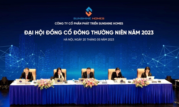 ĐHĐCĐ Sunshine Homes: Đặt mục tiêu tăng trưởng ổn định, tập trung phát triển các dự án lớn tại Hà Nội và TP.HCM