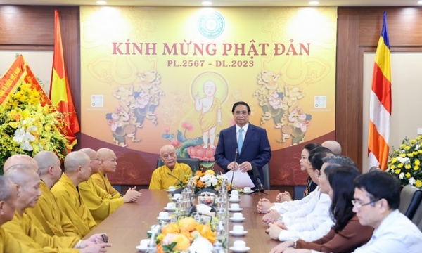 Thủ tướng Phạm Minh Chính chúc mừng Đại lễ Phật Đản