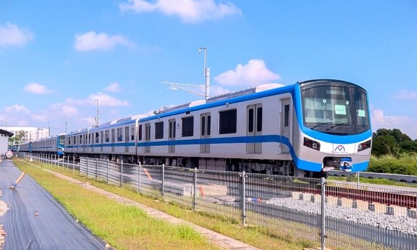 TP.HCM: Khởi công gói thầu đầu tiên dự án đường sắt metro số 2