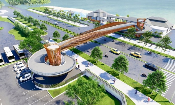 Đà Nẵng sắp khánh thành đưa vào sử dụng cầu đi bộ 42 tỷ đồng