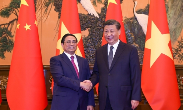 Đẩy mạnh và làm sâu sắc hơn quan hệ đối tác hợp tác chiến lược toàn diện Việt Nam - Trung Quốc