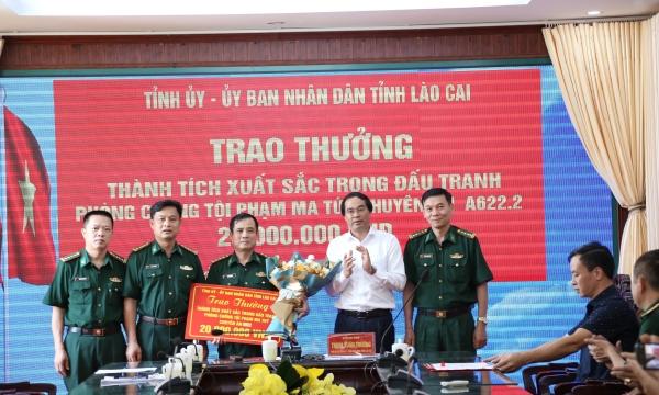 Bộ Đội Biên phòng tỉnh Lào Cai  triệt phá 02 đường dây vận chuyển ma túy