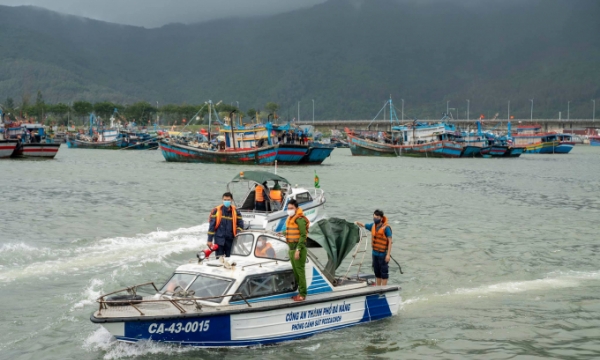 Quảng Nam: Kêu gọi tàu thuyền hoạt động trên biển vào tránh bão số 1
