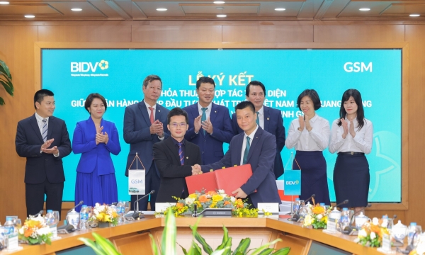 Công ty GSM ký kết Thoả thuận Hợp tác toàn diện với Ngân hàng BIDV - Chi nhánh Quang Trung