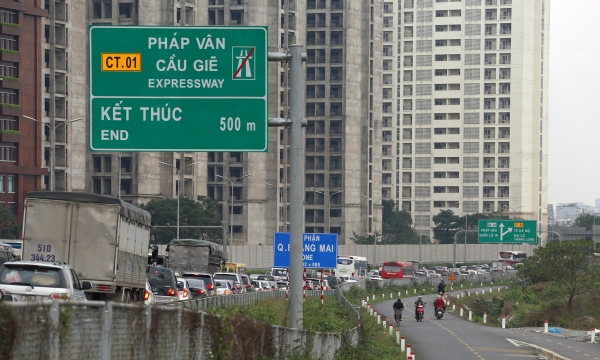 Hà Nội khởi công dự án tuyến đường kết nối với Vành đai 3 hơn 3.200 tỷ đồng