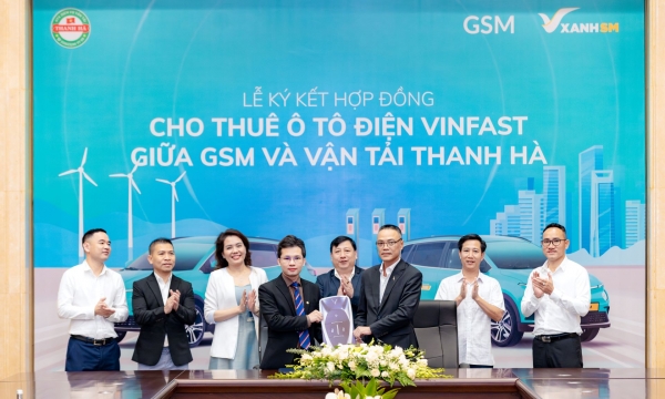 Hợp tác xã Vận tải Thanh Hà thuê 250 xe ô tô điện VinFast từ GMS để cung cấp dịch vụ taxi điện tại Đắk Lắk