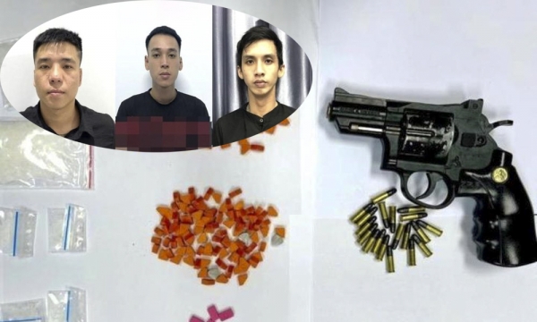 Bắt giữ thanh niên dùng súng để đòi nợ thuê, buôn ma túy