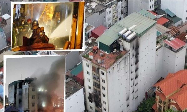 HoREA chia buồn với nạn nhân vụ cháy chung cư mini ở Hà Nội
